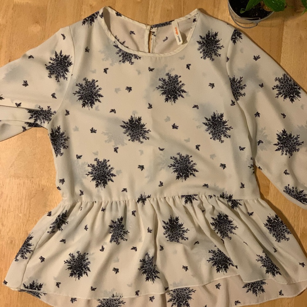 Peplum Blouse